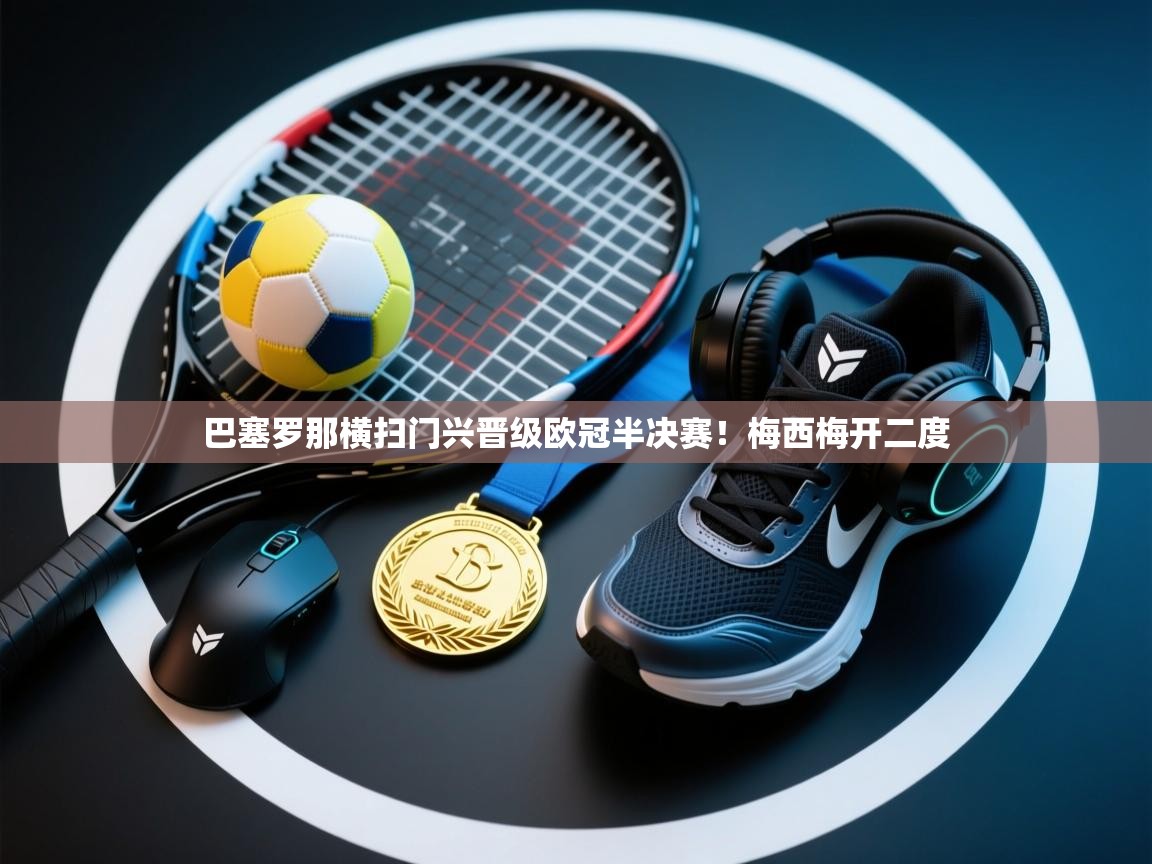 巴塞罗那横扫门兴晋级欧冠半决赛！梅西梅开二度  第1张